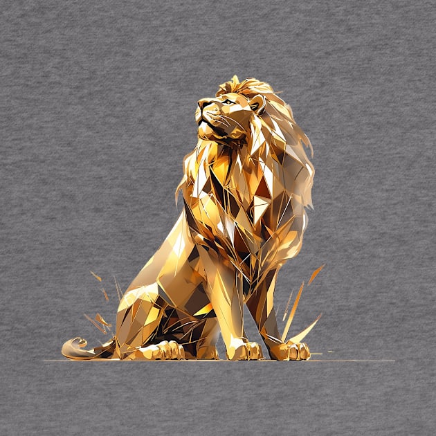 gold lion by enzo studios